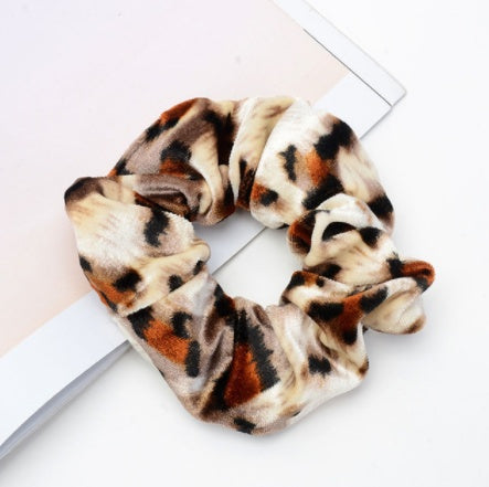 leopard fabric hair accessory