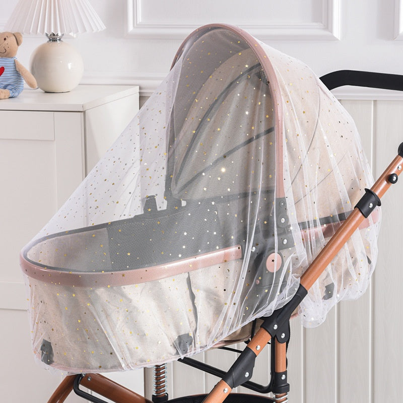 Infantile Mosquito Net Complete-type Printing Stroller Mosquito Nets