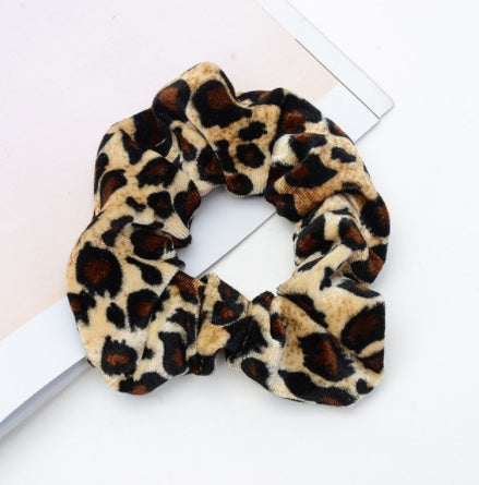 leopard fabric hair accessory