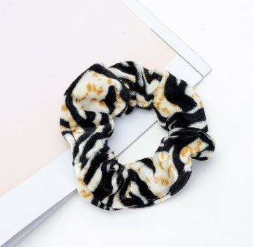 leopard fabric hair accessory