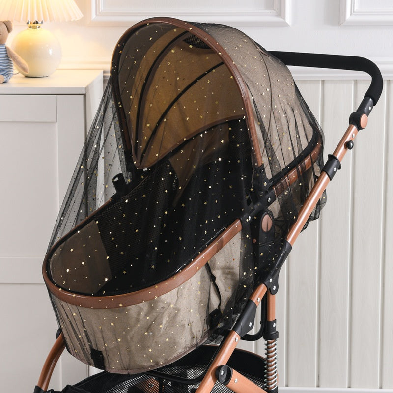 Infantile Mosquito Net Complete-type Printing Stroller Mosquito Nets